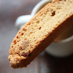 Macadamia White Chocolate Biscotti